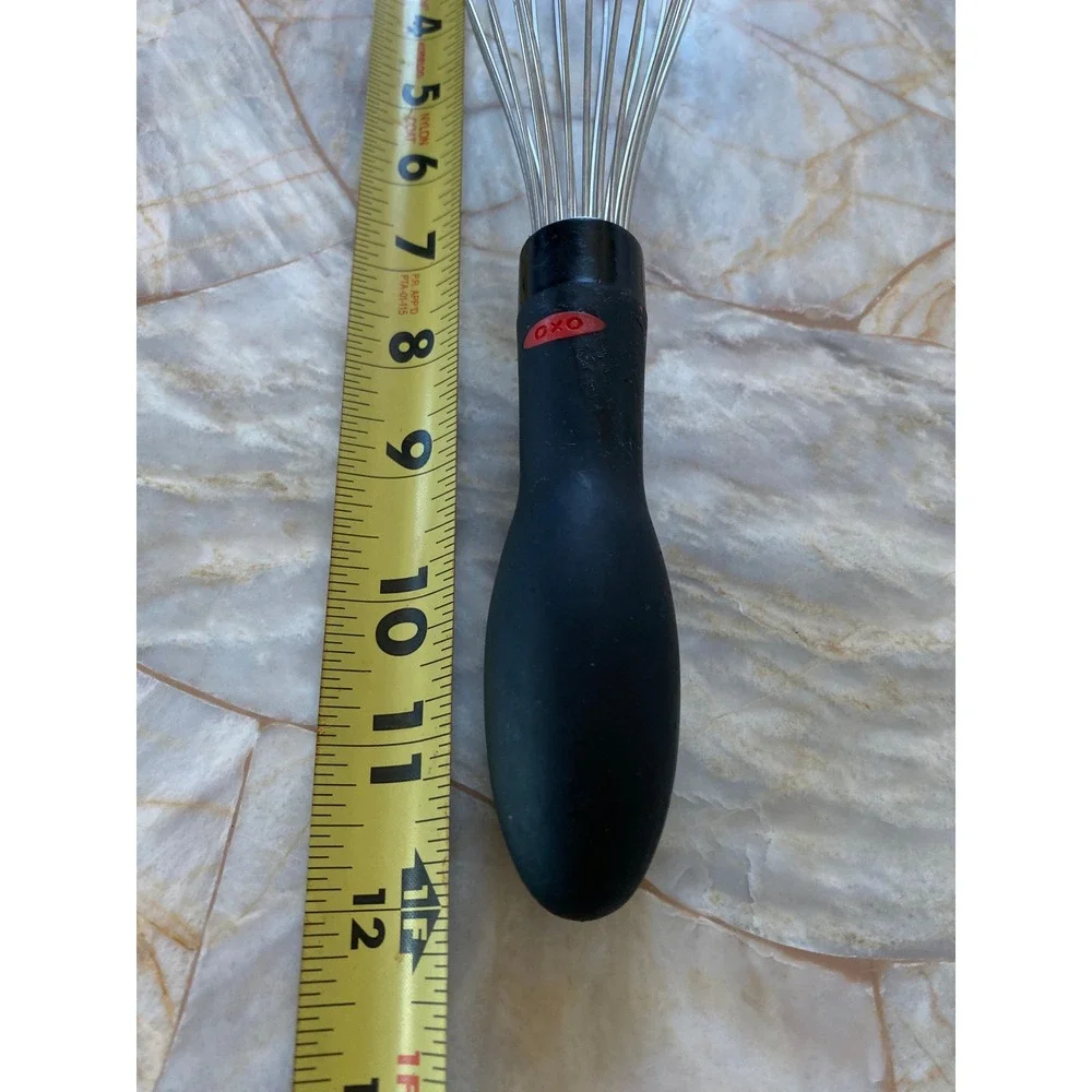 OXO Good Grips 11 Inch Balloon Whisk Stainless Steel Black Ergonomic Handle